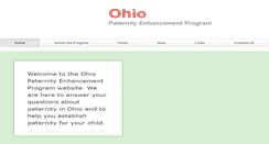Desktop Screenshot of oh-paternity.com